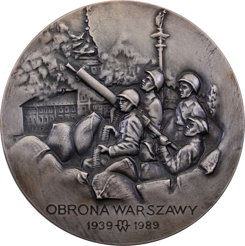 Polska. Medal 1989 MW Walerian Czuma, SREBRO - Mennica Warszawa